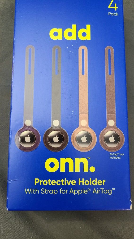 Onn 4 PACK of Protective Holders For APPLE AIR TAG