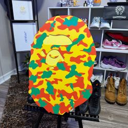 Bape Camo wall art