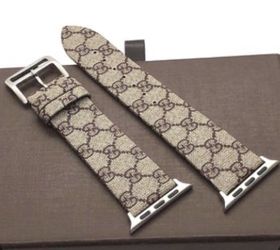 Gucci Classic Luxury Leather Apple Watch Band
