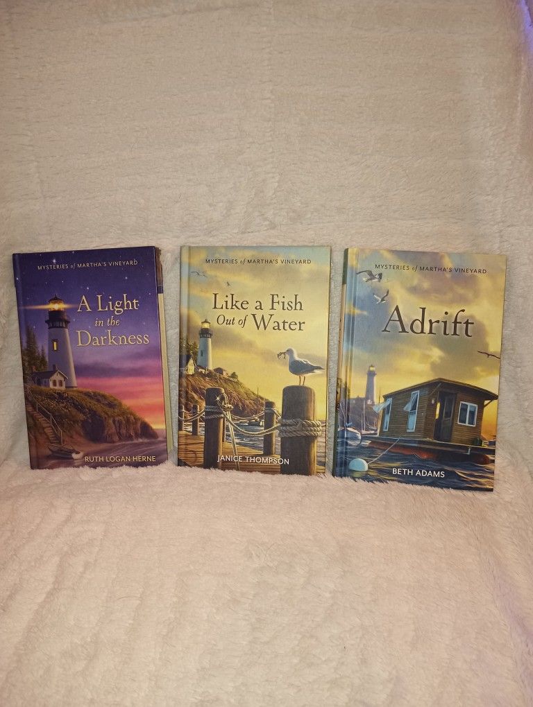 Mysteries Of Martha's Vineyard First 3 Books Of The Series Hardcovers