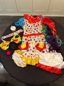 Women’s Clown Halloween costume