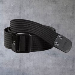 Arc'teryx Conveyor Belt 38 Black Nylon Webbing Metal Buckle Men's Medium Gorpcore