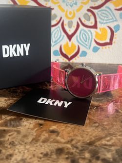 Dkny Women\'s Accessories Dkny Soho Pink Strap Watch 34mm NY9207 NWT DKNY Women\ main image 4