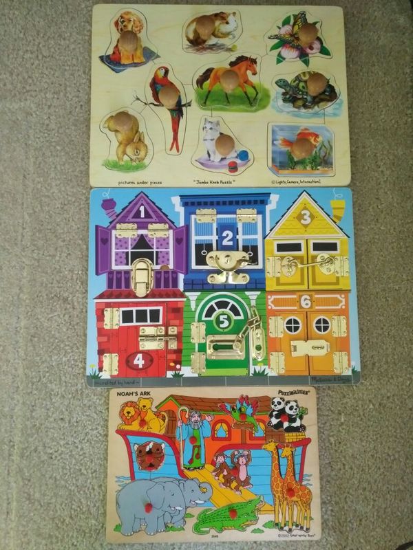 melissa & doug latch puzzle