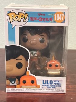 Lilo & Stitch With Pudge Funko Pop