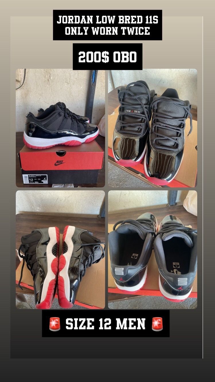Jordan Low Bred 11s