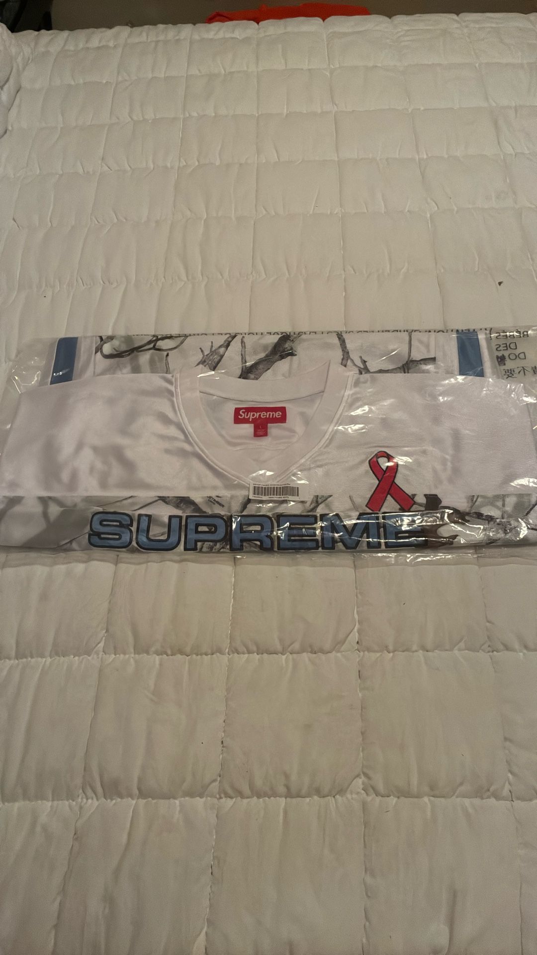 Supreme Breast Cancer Jersey Size Large