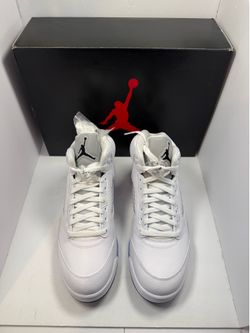 Jordan 5 White Metallic (2026)