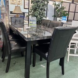🚛Flash Deal🚛Brand New Dining Table With Six Chairs $799, Finance Available, Delivery Available 
