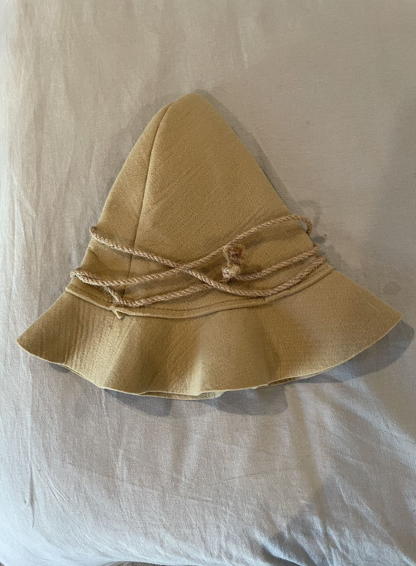 Scarecrow costume hat for Halloween