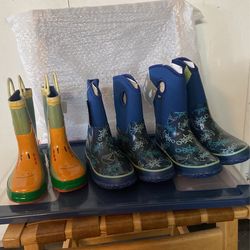Botas Ideales Para La Lluvia Para Niños@