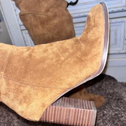 Cognac Boots Size 6 