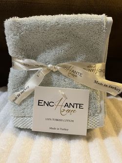 Enchante Home Signature Washcloth Set - 3 pc