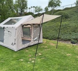 Like-New Zonkoo Orion Inflatable 4-Season Tent – Sleeps 2–4