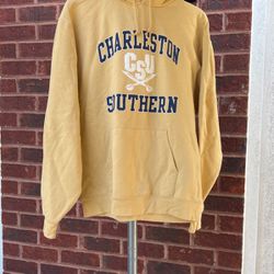 Champion unisex, medium Charleston Southern over the head, sweatshirt with pockets and hood