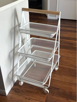 IKEA RISATORP Rolling Cart