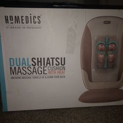 HoMedics Dual Shiatsu Massage Cushion with Heat