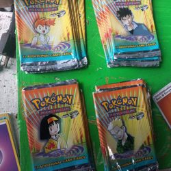 EMPTY BOOSTERS PACK POKEMON 
