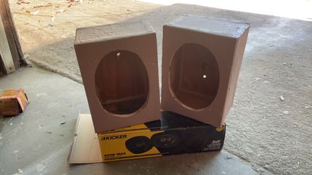 Speaker box 6x9”