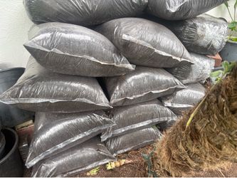 Soil bags for landscaping