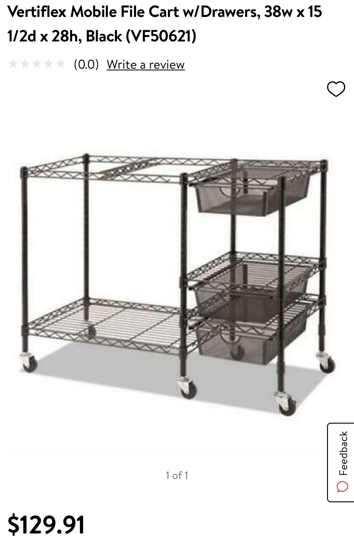 Vertiflex Mobile File Cabinet