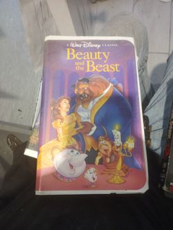 Rare Black Diamond Beauty And The Beast VHS Tape