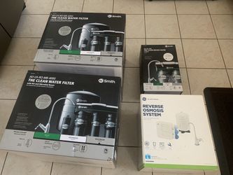 New home water filtration kits