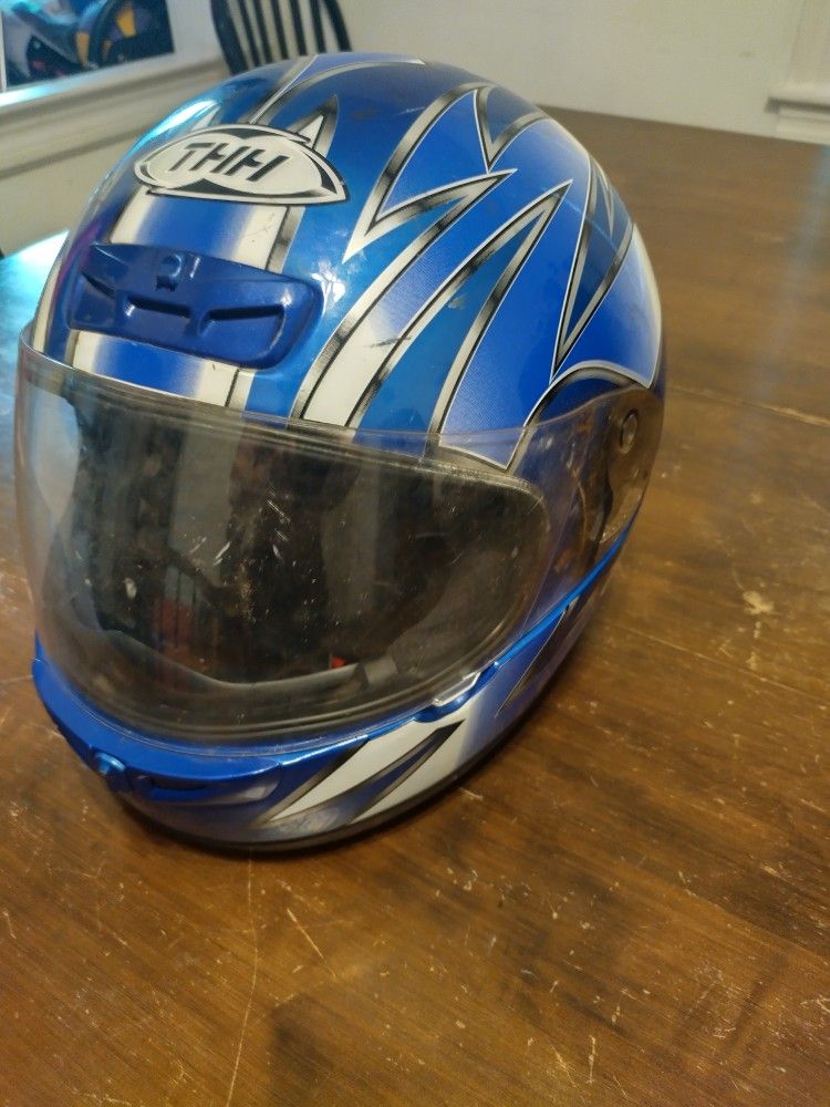 THH Motorcycle Helmet Men's Large