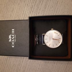 NWT Blue Coach Watch 