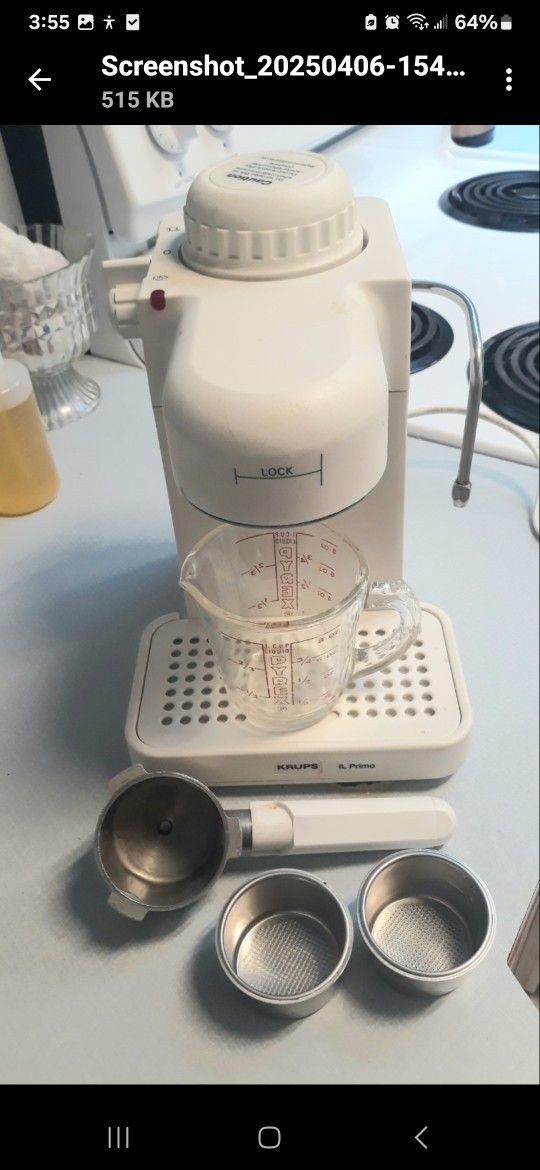 espresso machine