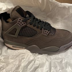 NEW 2025 AIR JORDAN 4 RETRO “A Ma Maniere Dark Mocha” Sz10