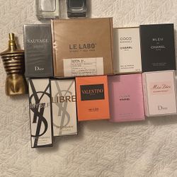 New Cologne Bundles (Valentino, Dior, Chanel, Ysl, Le Labo)