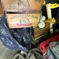 Vintage Wooden Beer Crates (no lids)