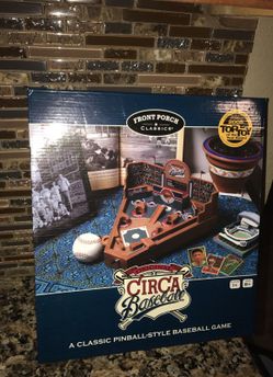 classic pinball -style baseball game