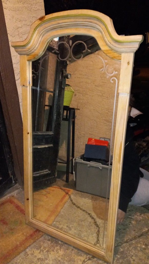 Beautiful Well Made Lazarus Mirror From The 1980s Come With The Original Sales Ticket