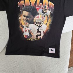 Men's Washington Commanders Sean Taylor Mitchell & Ness Black Graphic T-Shirt