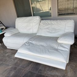 ZGallerie Italian Leather Recliner