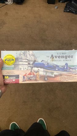 Avenger model plane