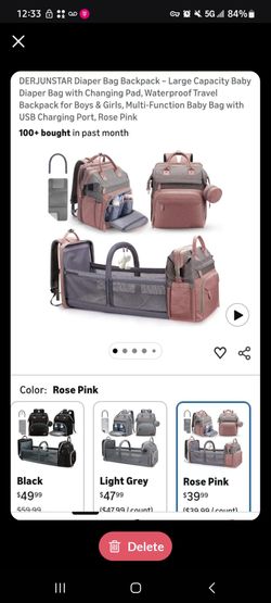 Large Capacity Diaper Backpack 🎒