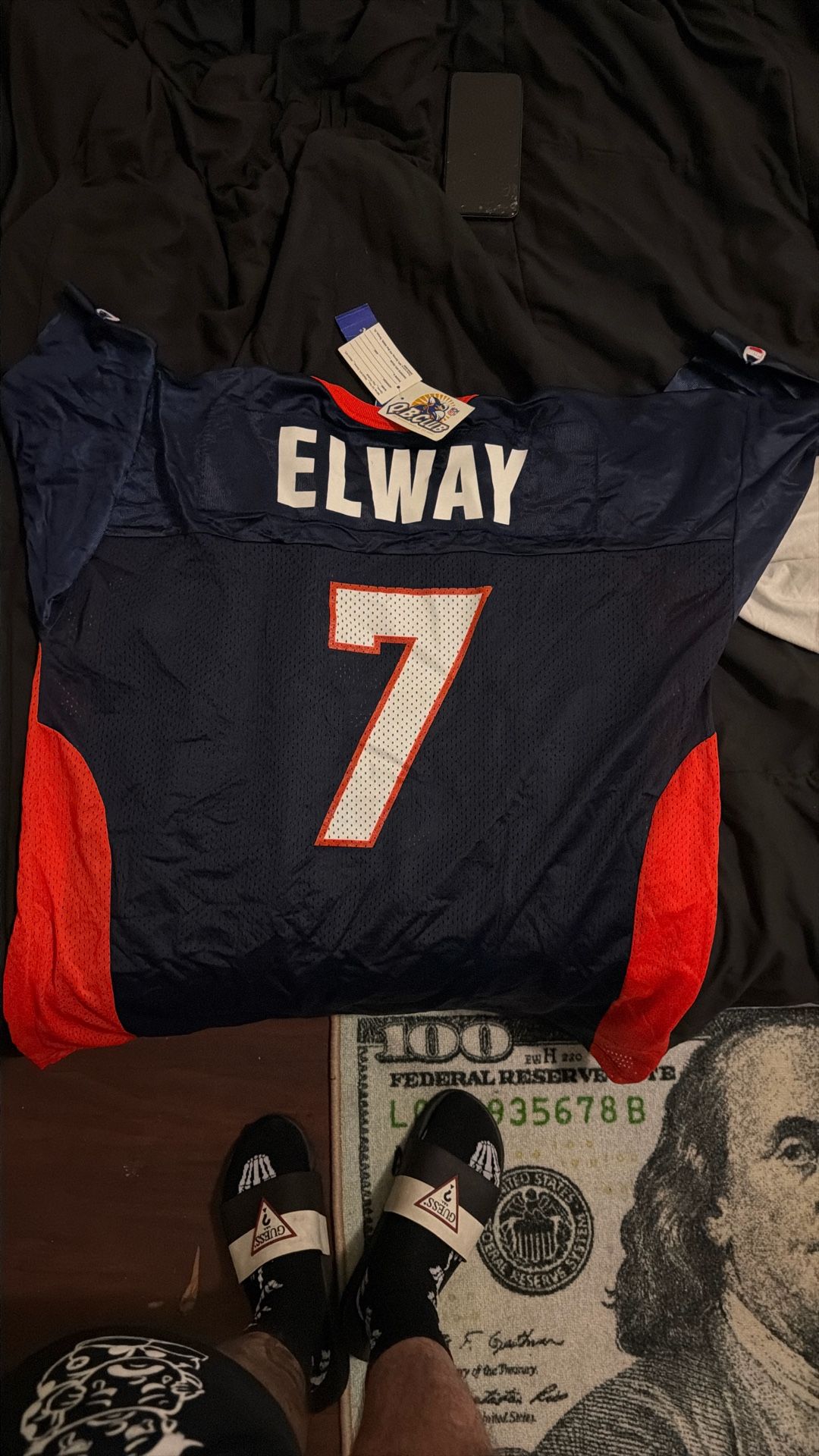 Vintage 2x Original Champion John Elway Jersey