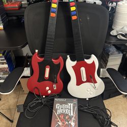 Guitar Hero Guitars for PS2 with game