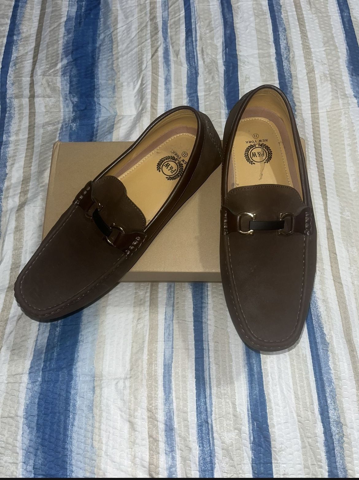 Brown shoes