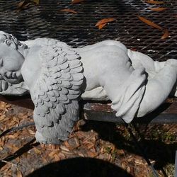 Handcrafted Real Concrete Garden Statues 