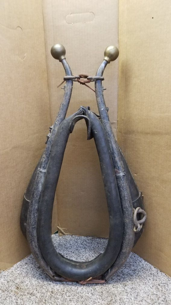 Horse collar with hames