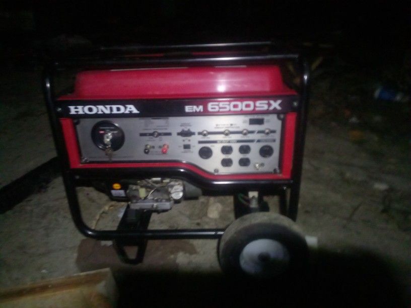 Honda Em 6500 SX Generator for Sale in San Bernardino, CA OfferUp