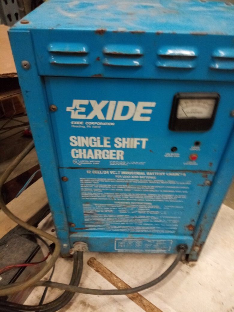 24 volt forklift charger