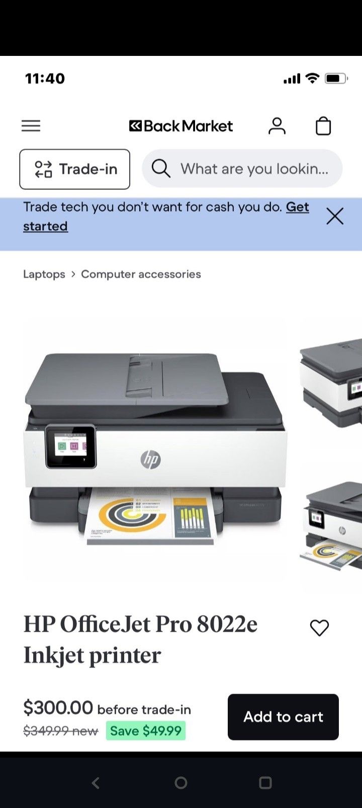 HP OFFICE JET- ALL IN ONE WIRELESS.