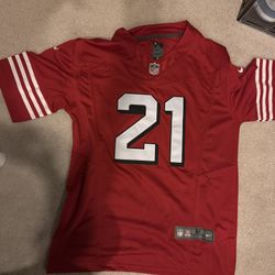 Deion Sanders 49ers jersey 