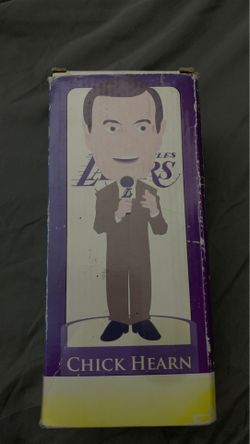 Chick Hearn Bobble Head Lakers 2012