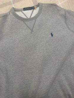 Grey Polo crewneck Size medium $25